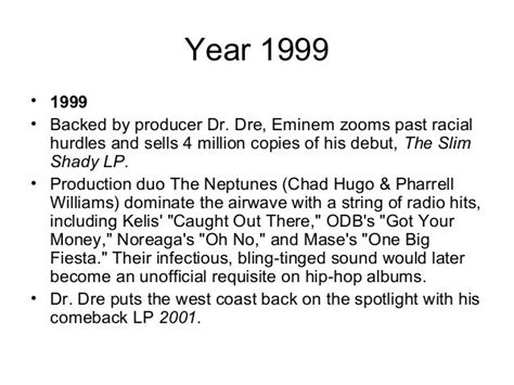 Timeline hip hop music history