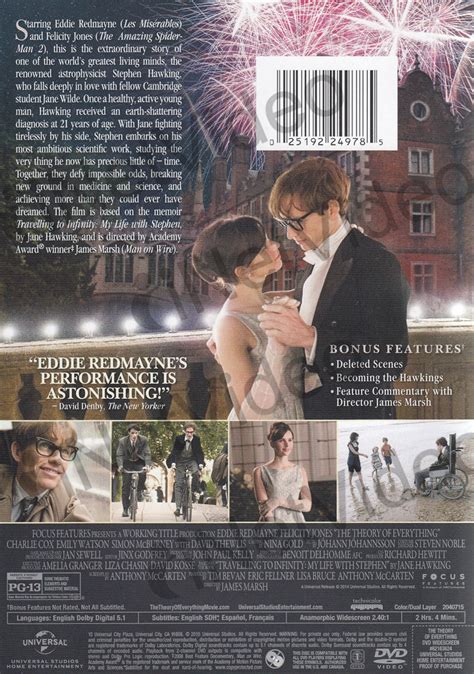 The Theory of Everything on DVD Movie