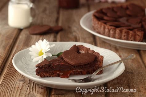 Ricetta Della Crostata Al Caramello Salato E Ganache Al Cioccolato