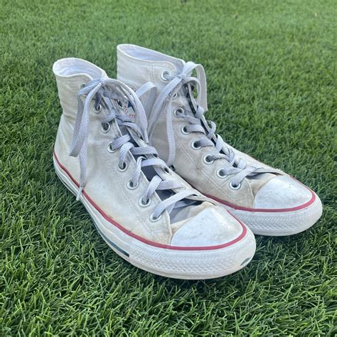 White High Top Converse Chuck 70 Sneakers Mens 8 Depop