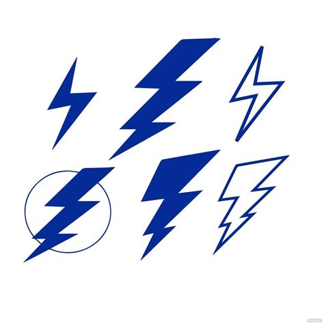 Lightning Flash Vector in Illustrator, SVG, JPG, EPS, PNG - Download ...