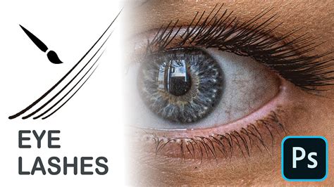 Eyelashes Brush Photoshop Tutorial Youtube
