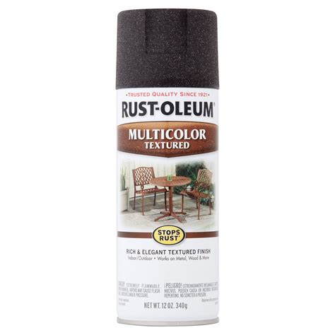 Rust Oleum Stops Rust Multicolor Textured Spray Paint 12 Oz