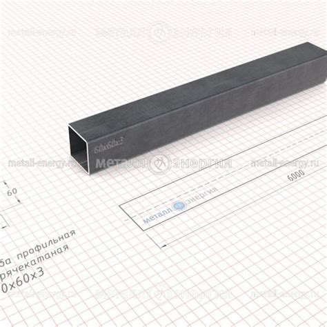 Купить Труба профильная 60х60х3