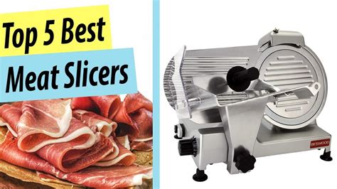 Best Meat Slicer Top 5 Meat Slicers For Home Use YouTube