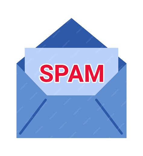 Premium Vector | Email spam icon vector illustration