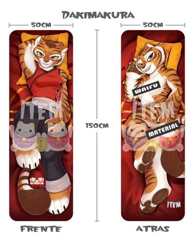 Nuevo Funda Dakimakura Waifu Furry Hentai Sin Censura Sexy H Kung Fu Panda Tigresa MercadoLibre