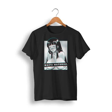 Camiseta Hentai Hinata Waifu Material Anime Shopee Brasil