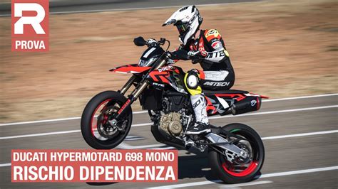 Ducati Hypermotard Mono Prova Della Maxi Motard Con Il