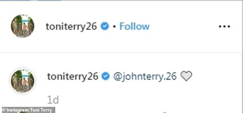 John Terry Says Wife Toni Looks Unreal In White Bikini Daily Mail Online