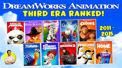 DreamWorks Animation Dark Age RANKED Worst To Best Third Era 2011