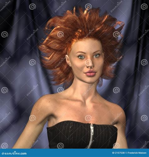 dadia  stock illustration illustration  woman spikes