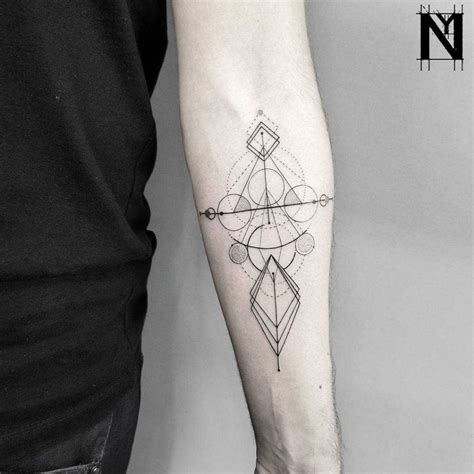 Deconstructed cube tattoo - Tattoogrid.net