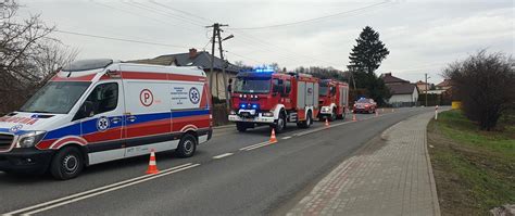 Tragiczny pożar w miejscowości Złota powiat sandomierski Komenda