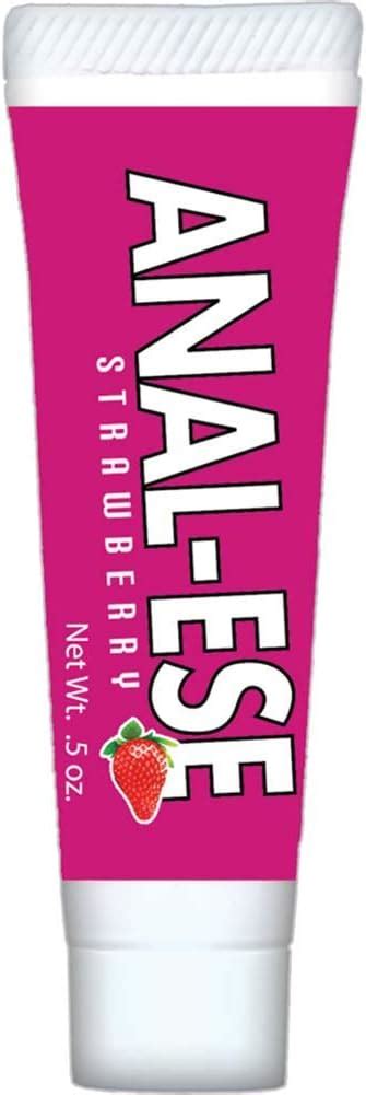 Amazon Nasstoys Anal Ese Flavored Desensitizing Anal Gel Strawberry Pack Health