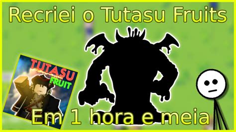 RECRIEI O TUTASU FRUIT EM 1 HORA E MEIA E EM 2D YouTube