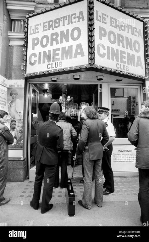 London Soho Street Scenes Highlighting The Sex Industry Which Is Based Around The Area Pm