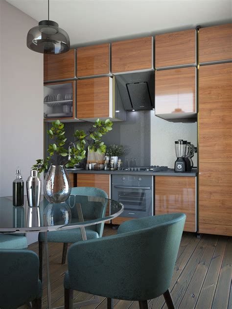 Кухня шпон эвкалипт - Мебель