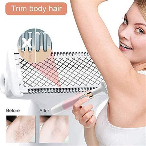 Electric Lady Shaver 5 In 1 Painless Women Razors Bikini Trimmer Body