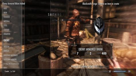 Mods Of Skyrim Exposed Armors Armored Bikini By Av DPup L The