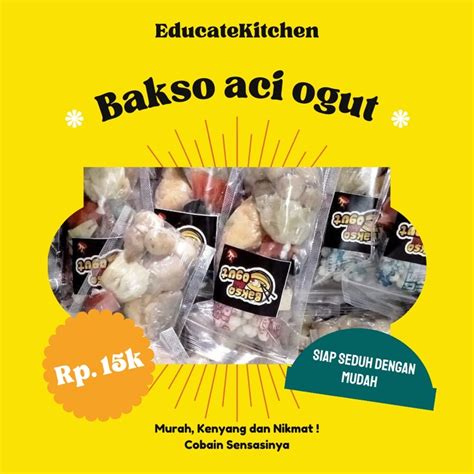 Jual Bakso Kampung Teh Santy Baso Aci Ogut Baso Aci Baci Tahu Baso Tahu
