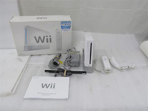 Amazon Nintendo Wii WHITE Video Game Console System Bundle Online