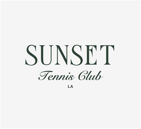 Sunset Tennis Club