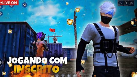 FREE FIRE AO VIVO FREE FIRE AO VIVO RUMO AO MESTRE INSCRITOS 9k