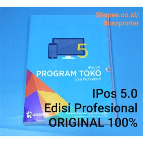 Jual Program Toko Ipos Profesional Original Edisi Salah Beli