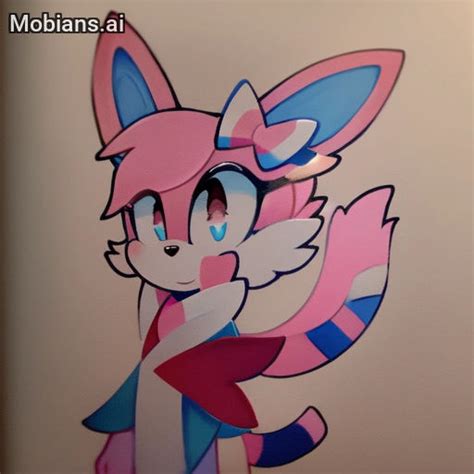 Anthro Sylveon By Foxbitgtb1986 On Deviantart