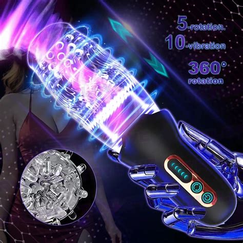 Automatic Male Masturbator Adult Sex Toys Men Thrusting Vibration Rotation Blowjob Masturbation