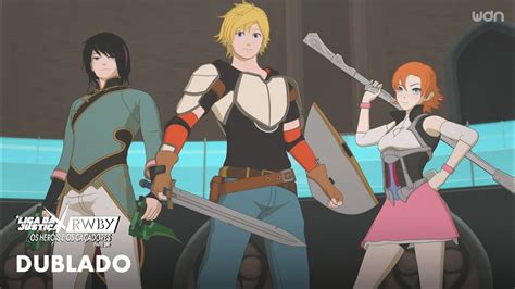 Liga da Justiça X RWBY Super Heróis e os Caçadores Parte 1 Trecho