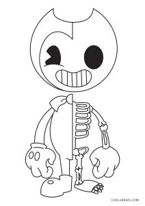 Dibujos De Bendy Para Colorear P Ginas Para Imprimir Gratis