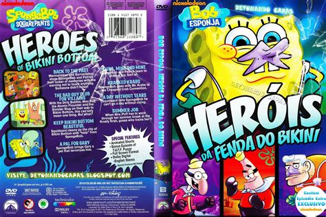 Bob Esponja Heróis da Fenda do Bikini PARAIBA CAPAS