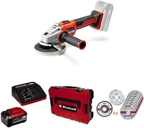 Einhell Professional Akku Winkelschleifer Axxio Q Li Solo Power