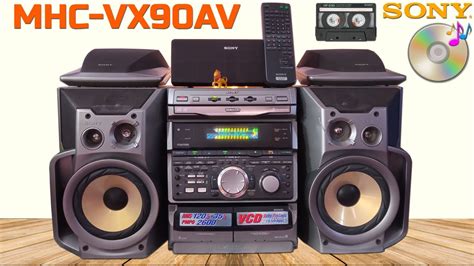 Sony MHC-VX90AV Overview & Sound test - YouTube