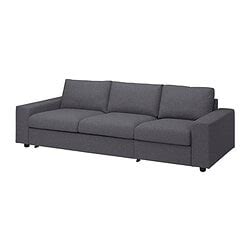 Vimle Seat Sofa Bed With Wide Armrests Gunnared Beige Ikea