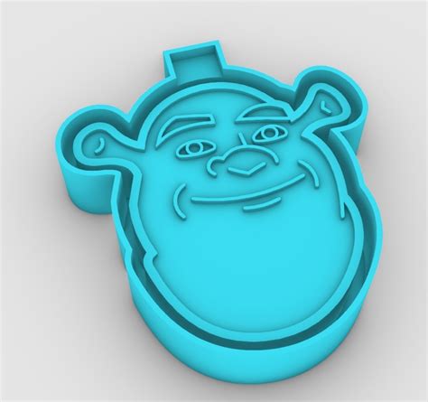 Stl File Shrek Freshie Mold Silicone Mold Box 📦 ・3d Print Design To