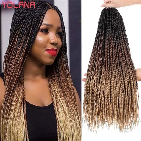 Buy Yolana Hair 6 Packs 24 Inch 1b3027 Long Senegalese Twists Crochet