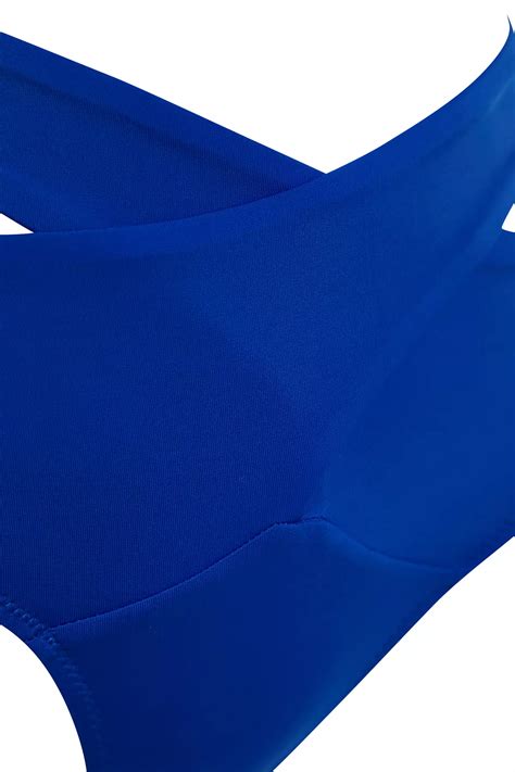 Buy Trendyol Saks Cut Out Window High Waist Regular Bikini Bottom Online Zalora Malaysia