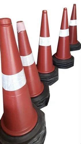 Red Pvc Traffic Cone For Road Safety At Rs In Nashik Id