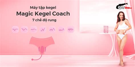 Máy Massage Tập Cơ Âm Đạo Kegel Magic Motion Kegel Coach
