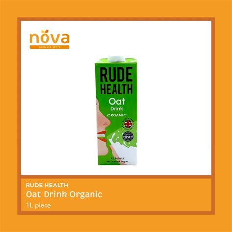Rude Health Oat Drink Organic 1l Pc Lazada Ph
