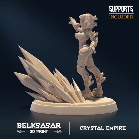 Archivo STL Crystal Arrow E Normal y Nude Objeto de impresión D para descargarCults