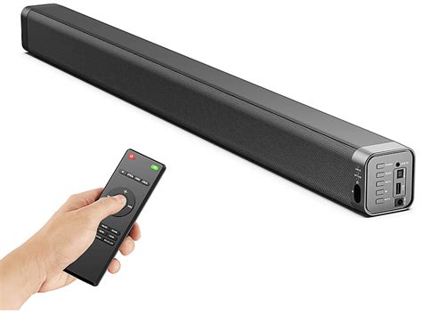 Bomaker Odine I Soundbar 120 Db Soundsystem Für Fernseher Soundbar Schwarz Mediamarkt