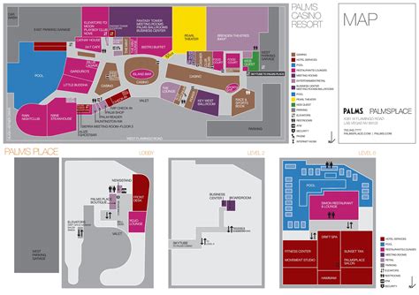 Vegas Hotel Map Of New York New York