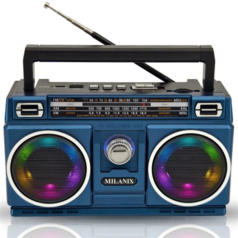 Small Am Fm Radio Portable Rechargeable Battery Operated With Bluetooth