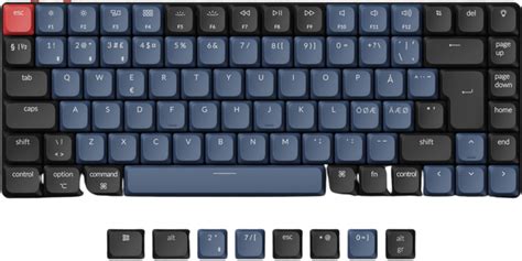 Keychron K Pro Qmk Via Rgb Aluminium Hot Swap Gateron Low Profile Brown Switch Inet Se