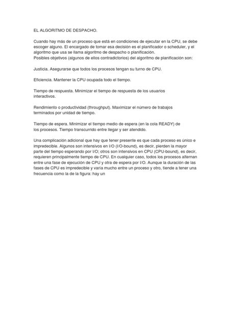 Pdf El Algoritmo De Despacho Dokumen Tips