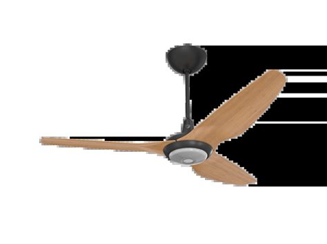 Big Ass Fans 60 Haiku Gen 4 Black Indoor Ceiling Fan With Caramel Bamboo Blades With LED